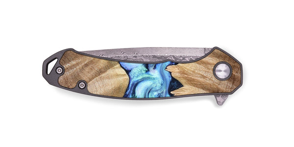 EDC Wood Pocket Knife - Kip (Blue, 823215)