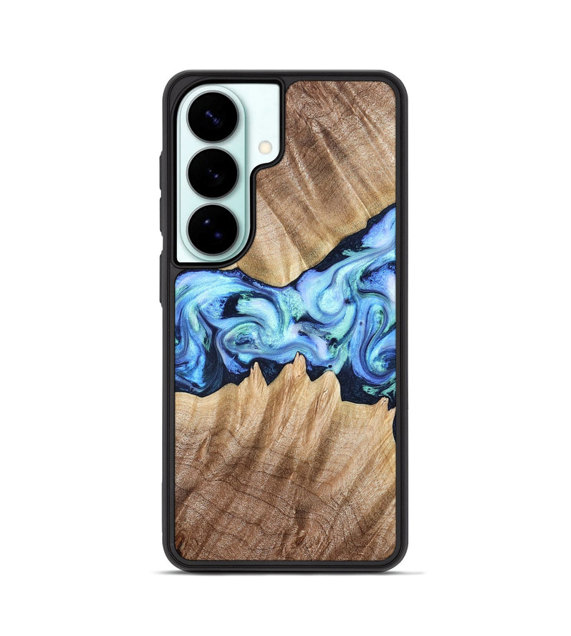 Galaxy S26 Wood Phone Case - Kip (Blue, 823215)
