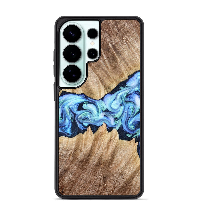 Galaxy S26 Ultra Wood Phone Case - Kip (Blue, 823215)