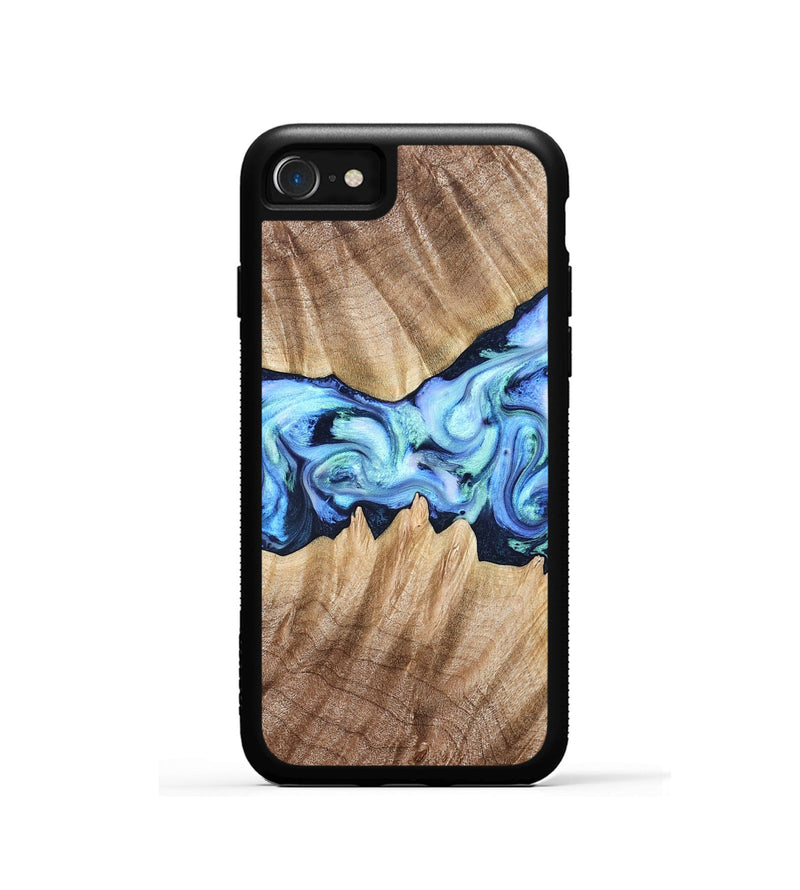 iPhone SE Wood Phone Case - Kip (Blue, 823215)