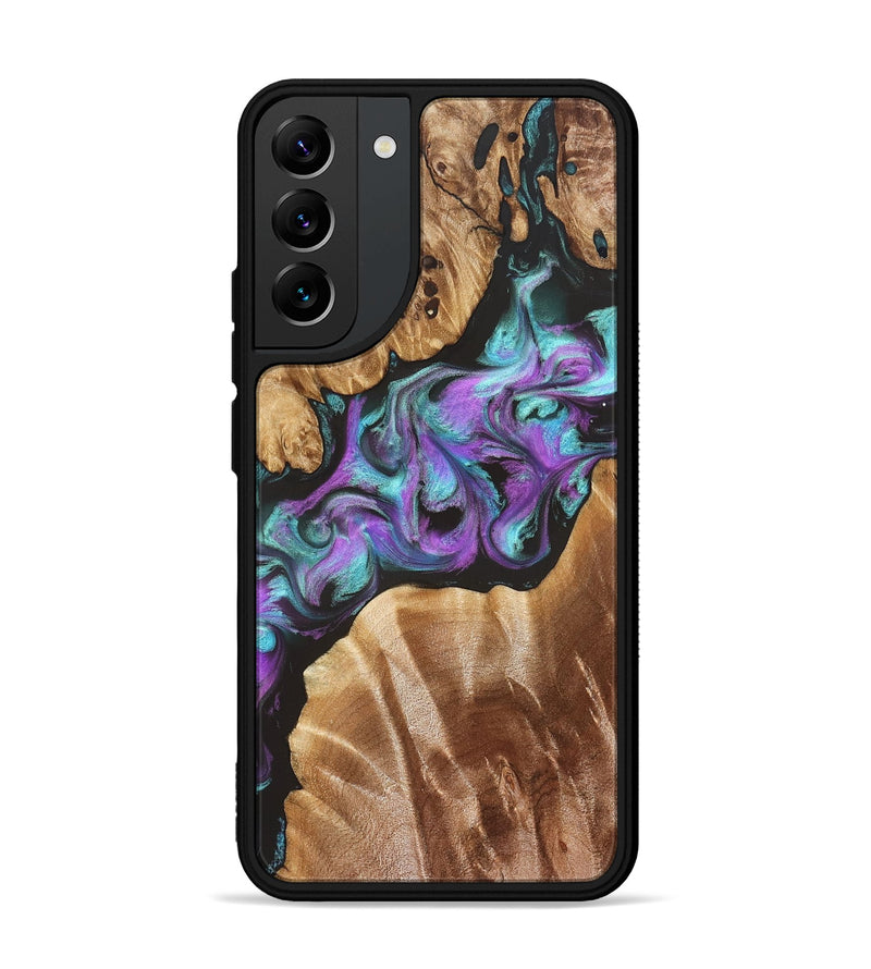 Galaxy S22 Plus Wood Phone Case - Ouida (Purple, 823216)