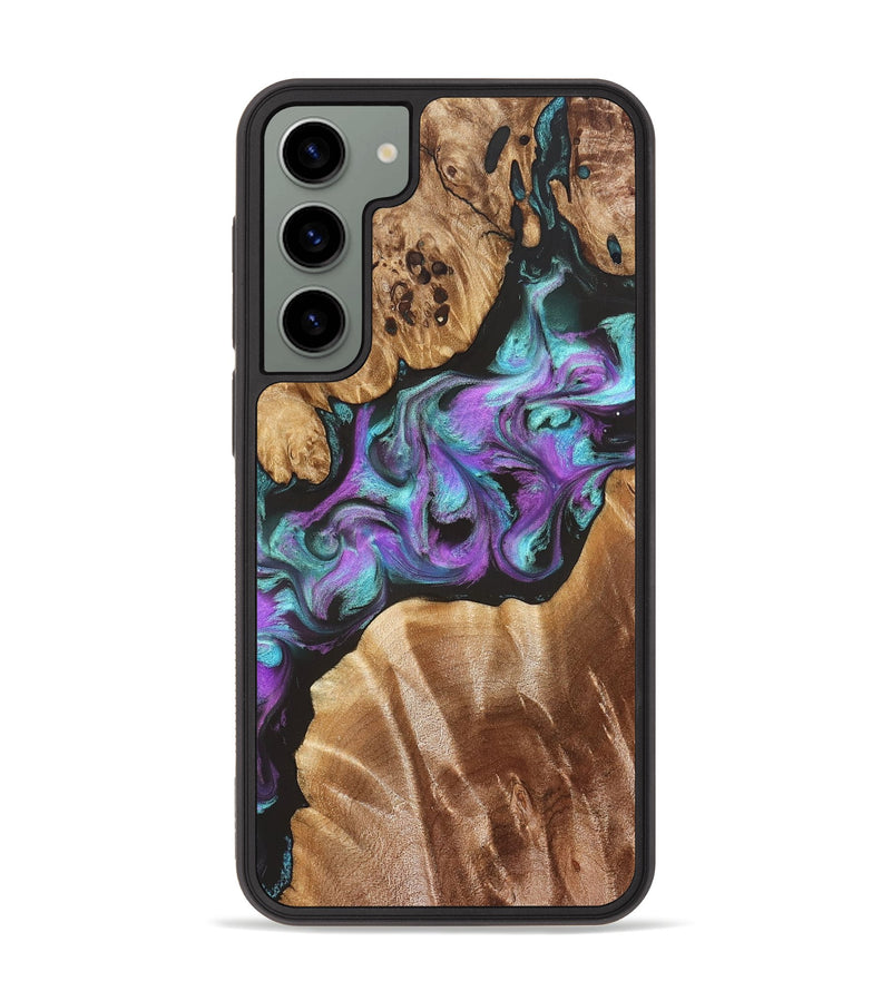 Galaxy S23 Plus Wood Phone Case - Ouida (Purple, 823216)