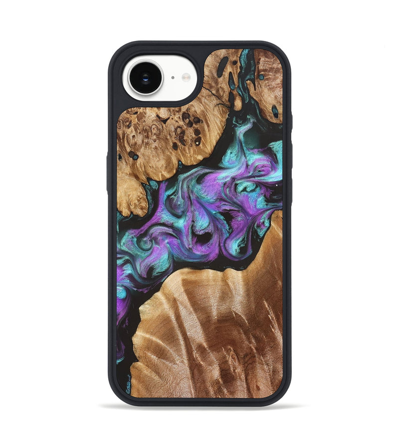 iPhone 16e Wood Phone Case - Ouida (Purple, 823216)