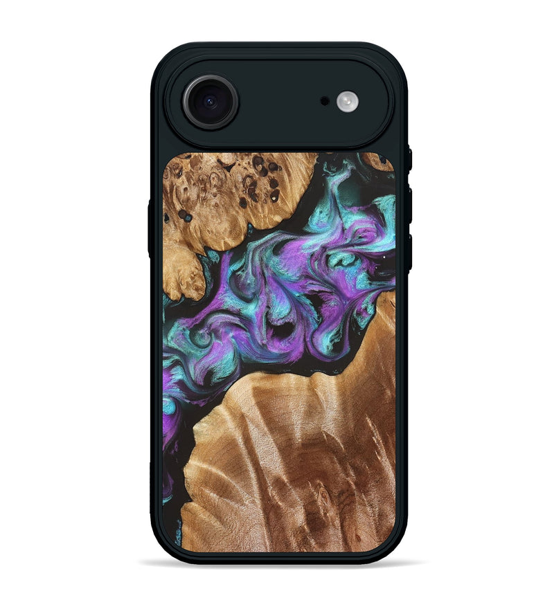 iPhone 17 Air Wood Phone Case - Ouida (Purple, 823216)