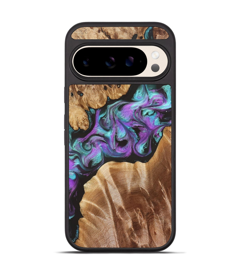 Pixel 10 Wood Phone Case - Ouida (Purple, 823216)