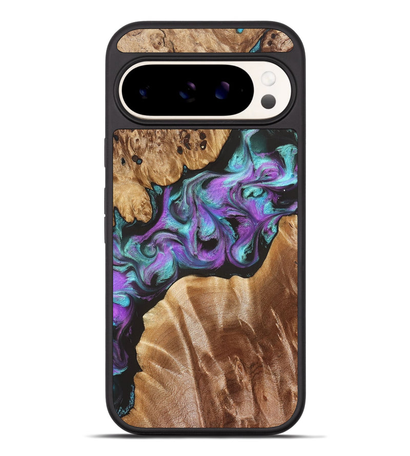 Pixel 9 Pro XL Wood Phone Case - Ouida (Purple, 823216)