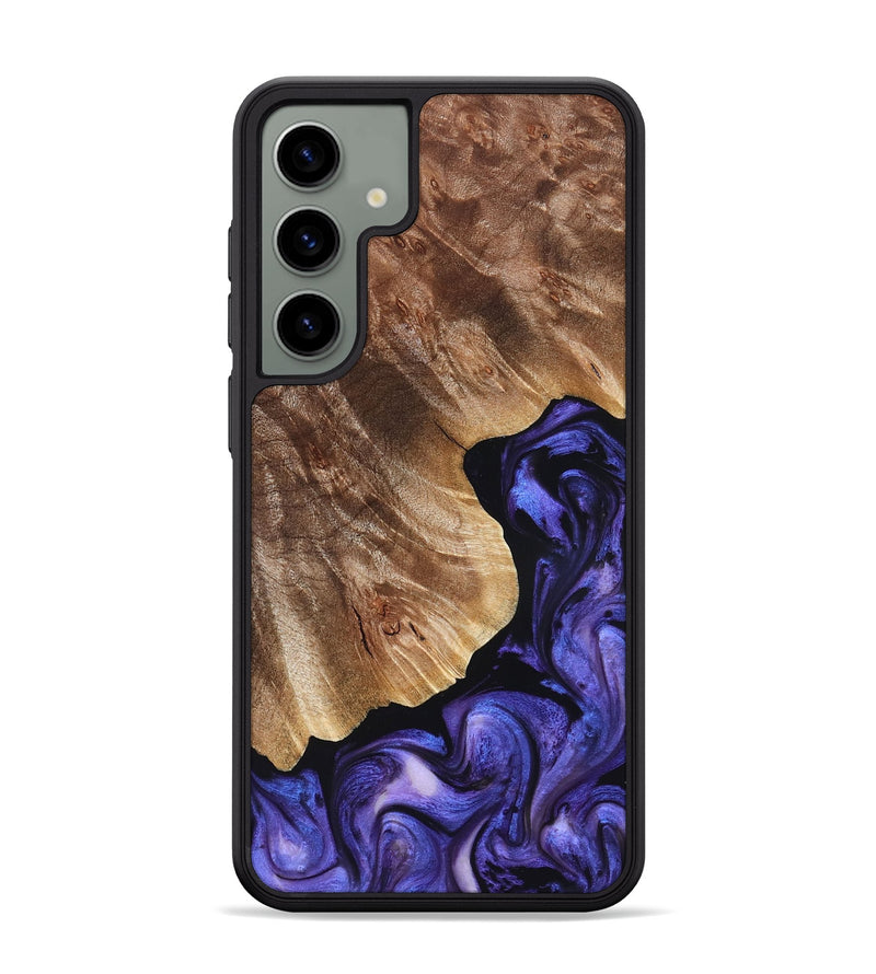 Galaxy S24 Plus Wood Phone Case - Simon (Purple, 823217)