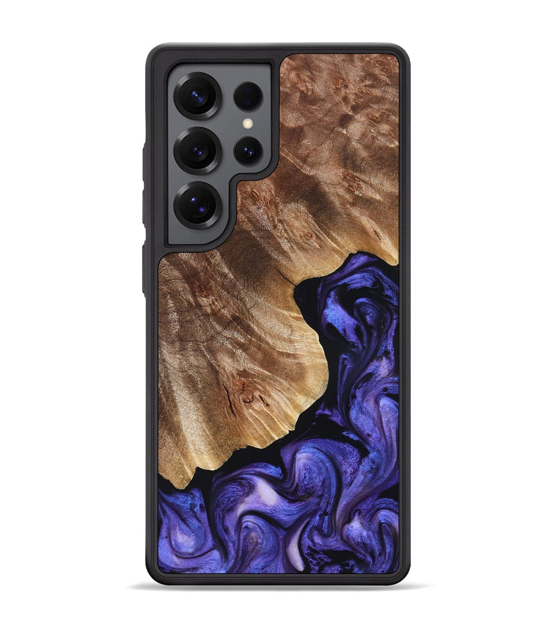 Galaxy S25 Ultra Wood Phone Case - Simon (Purple, 823217)