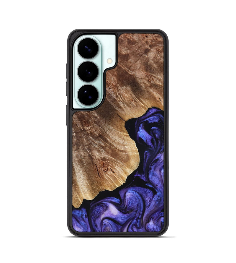 Galaxy S26 Wood Phone Case - Simon (Purple, 823217)