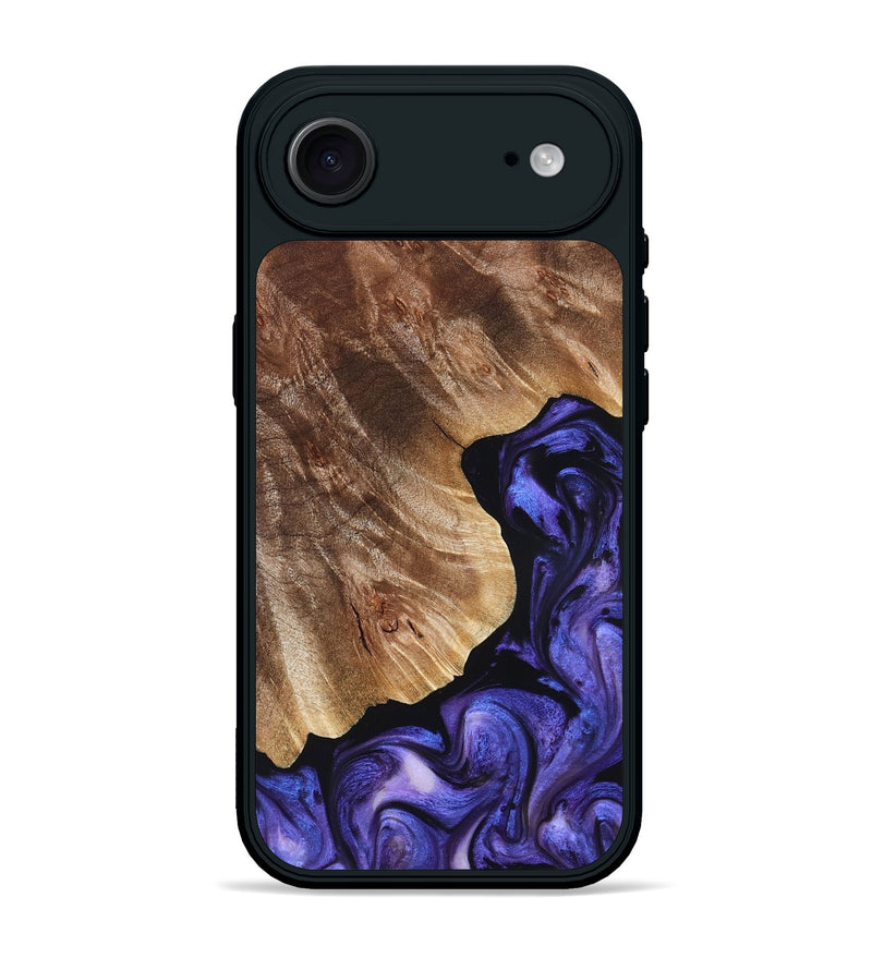 iPhone 17 Air Wood Phone Case - Simon (Purple, 823217)