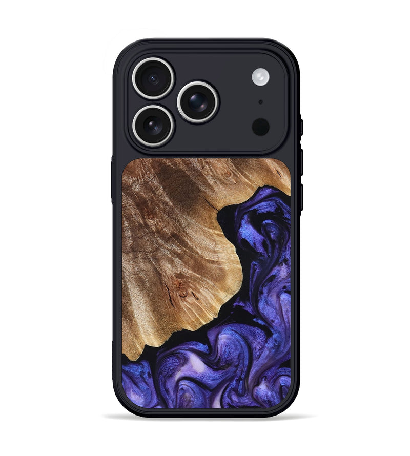 iPhone 17 Pro Wood Phone Case - Simon (Purple, 823217)