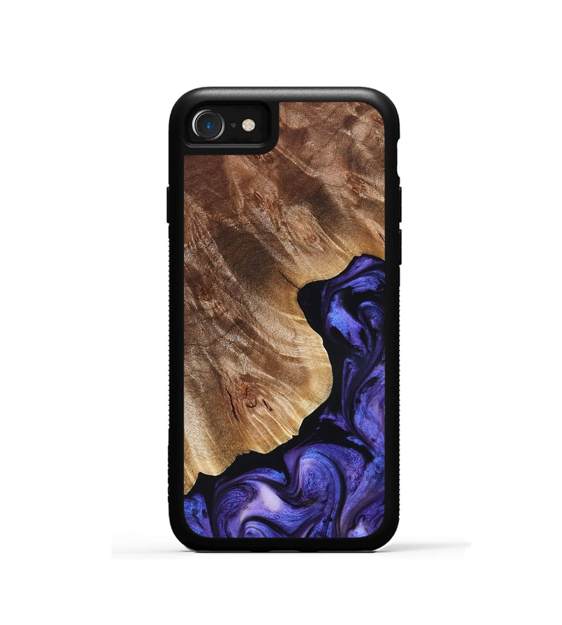 iPhone SE Wood Phone Case - Simon (Purple, 823217)