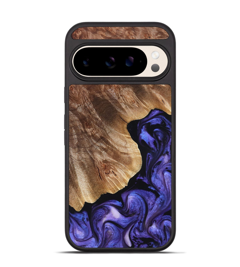 Pixel 10 Wood Phone Case - Simon (Purple, 823217)