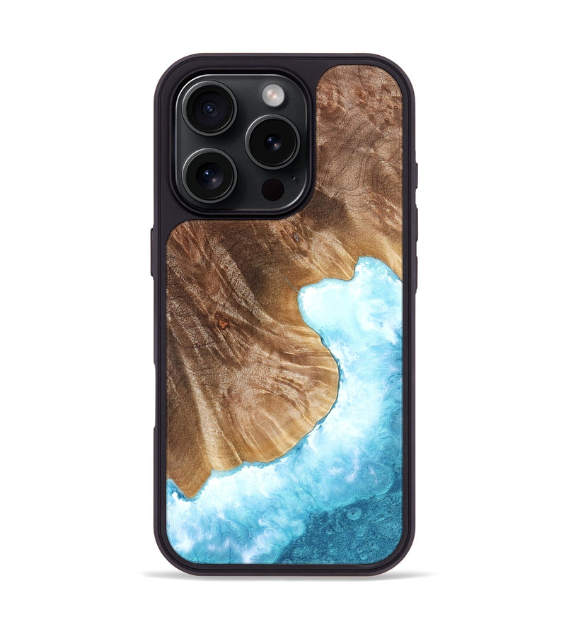 iPhone 16 Pro Wood Phone Case - Mattie (Coastal, 823220)