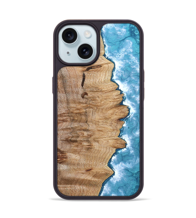 iPhone 15 Wood Phone Case - Noa (Coastal, 823228)