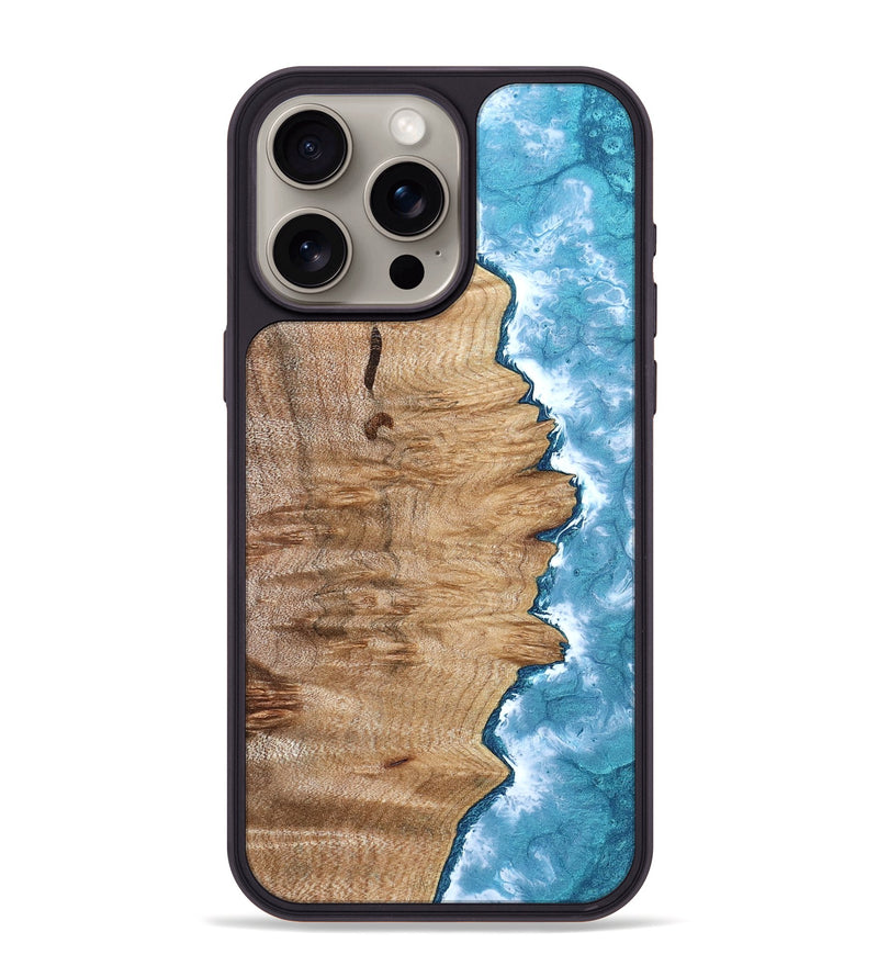 iPhone 15 Pro Max Wood Phone Case - Noa (Coastal, 823228)