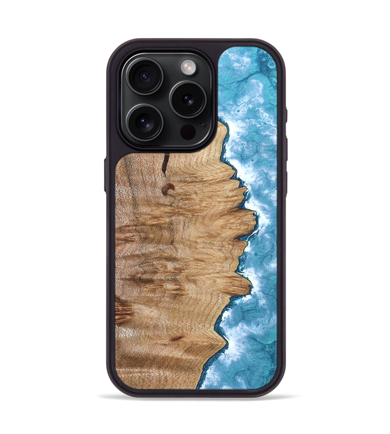 iPhone 15 Pro Wood Phone Case - Noa (Coastal, 823228)