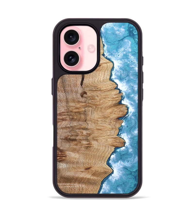 iPhone 16 Wood Phone Case - Noa (Coastal, 823228)