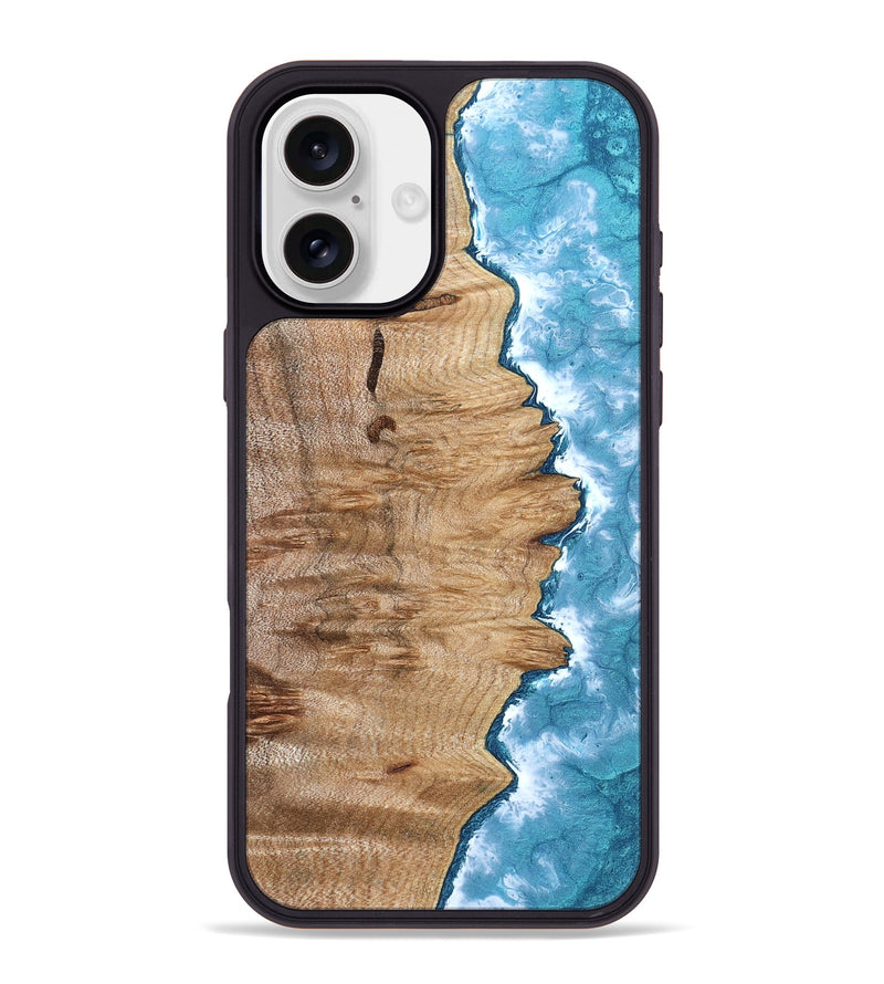 iPhone 16 Plus Wood Phone Case - Noa (Coastal, 823228)