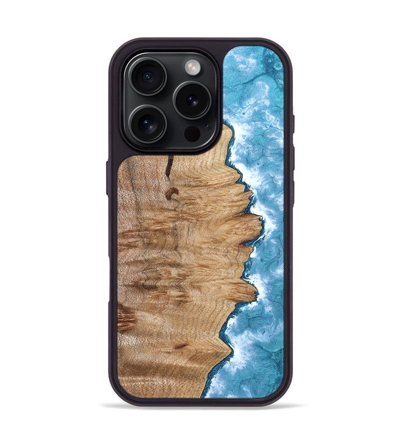 iPhone 16 Pro Wood Phone Case - Noa (Coastal, 823228)