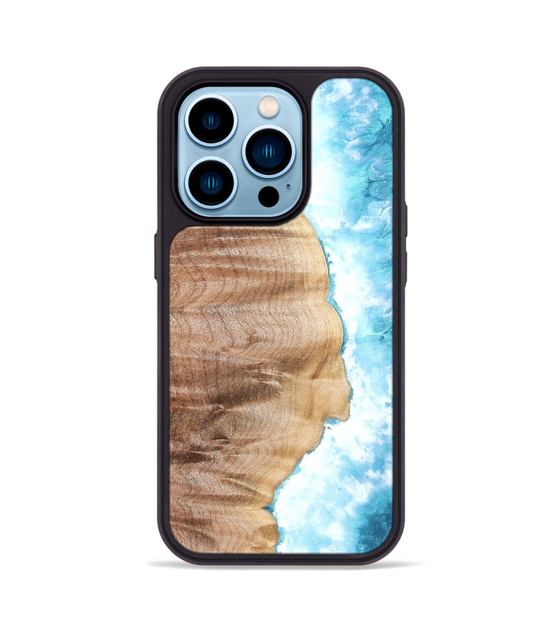 iPhone 14 Pro Wood Phone Case - Elisha (Coastal, 823229)