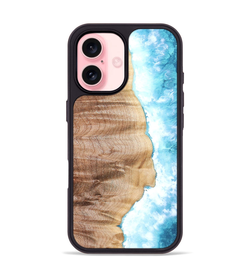 iPhone 16 Wood Phone Case - Elisha (Coastal, 823229)