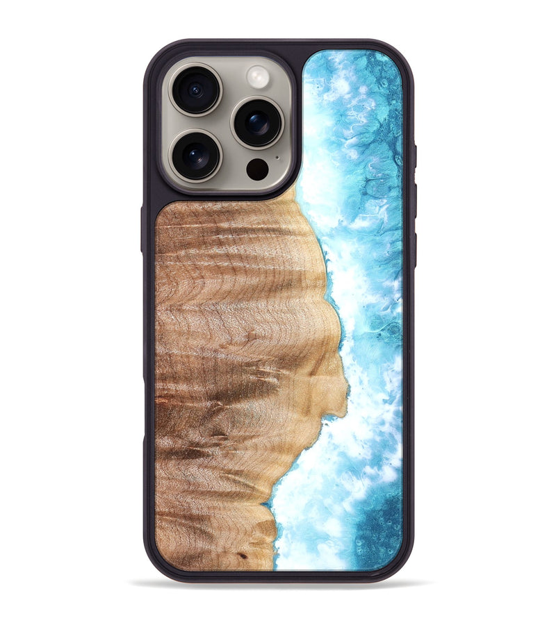 iPhone 16 Pro Max Wood Phone Case - Elisha (Coastal, 823229)