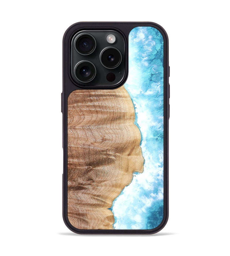 iPhone 16 Pro Wood Phone Case - Elisha (Coastal, 823229)