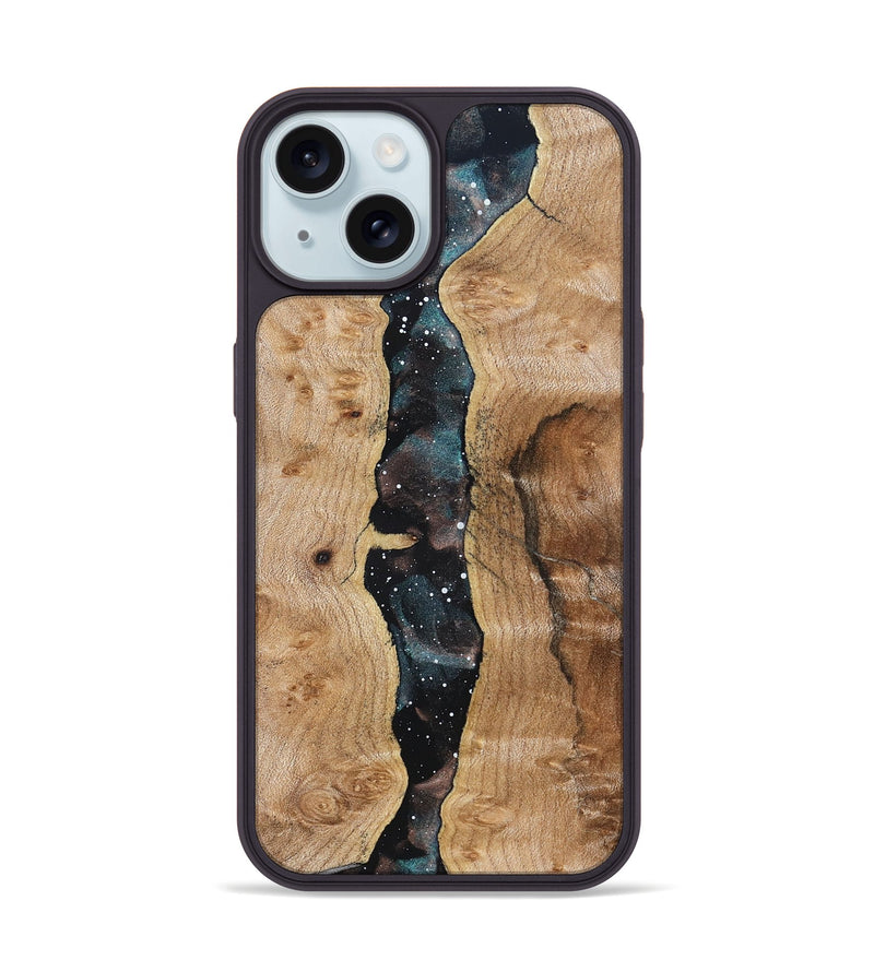 iPhone 15 Wood Phone Case - Odie (Cosmos, 823230)