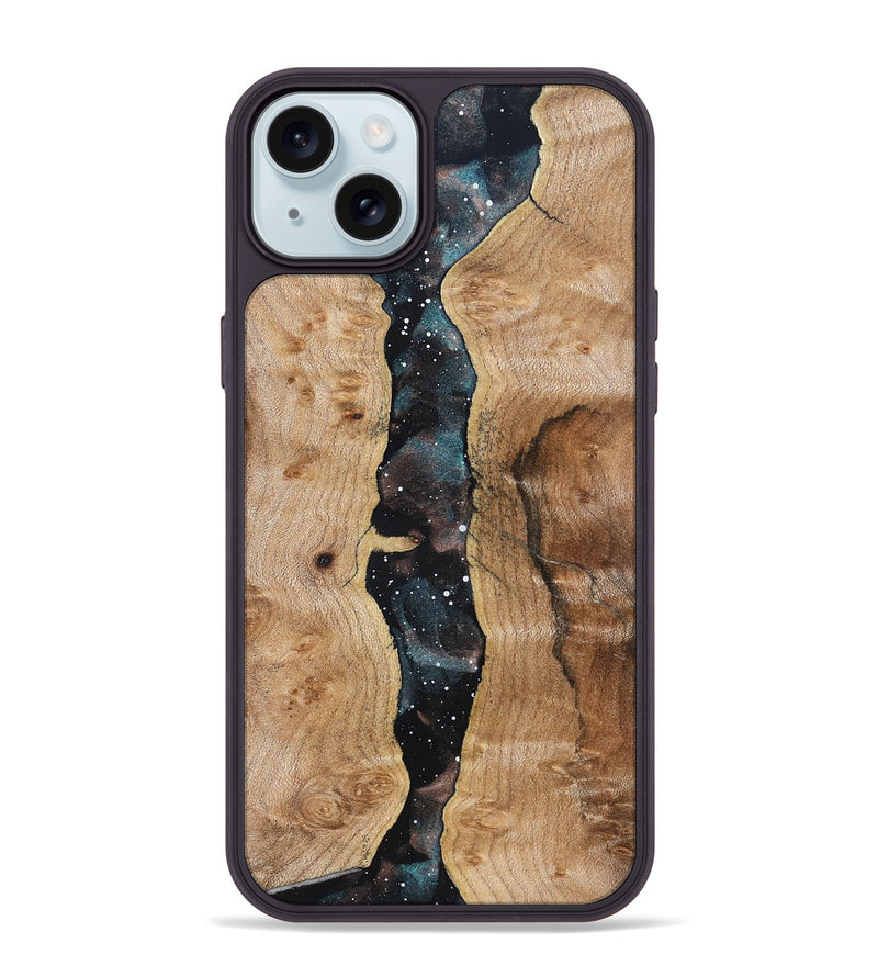 iPhone 15 Plus Wood Phone Case - Odie (Cosmos, 823230)