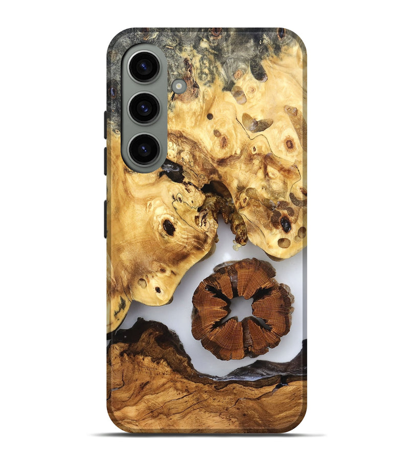 Galaxy S24 Plus Wood Live Edge Phone Case - Bryn (Clear, 823231)