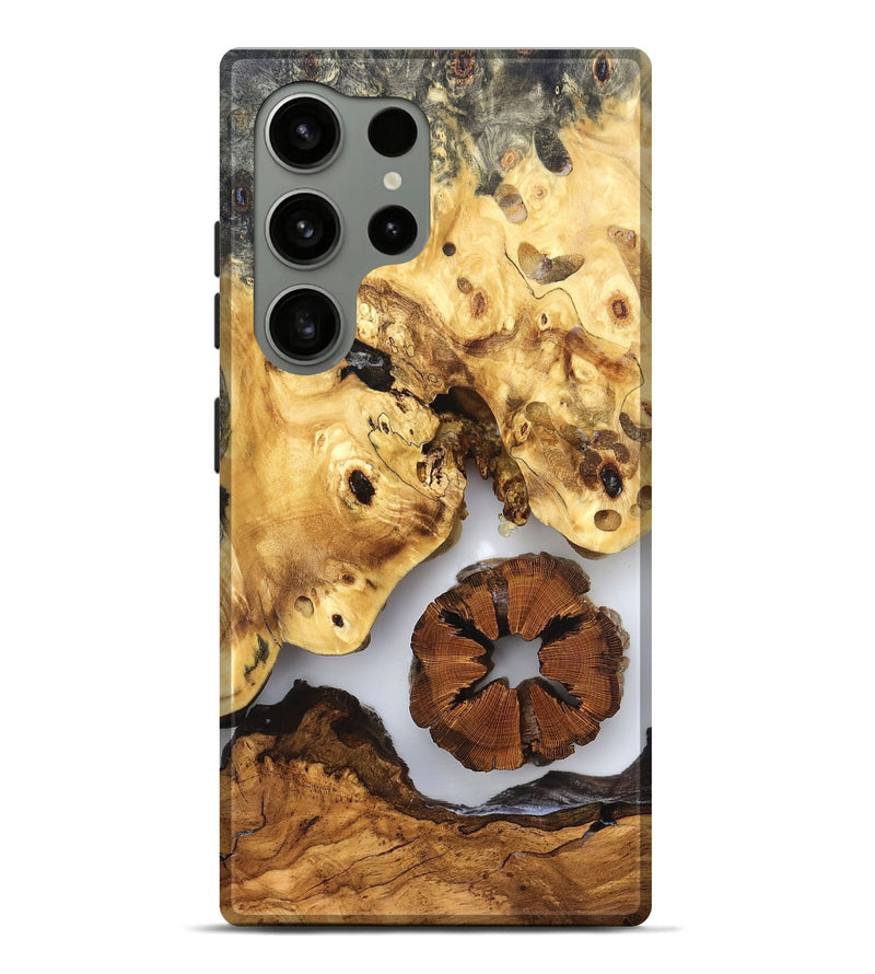 Galaxy S24 Ultra Wood Live Edge Phone Case - Bryn (Clear, 823231)