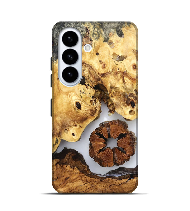 Galaxy S26 Wood Live Edge Phone Case - Bryn (Clear, 823231)
