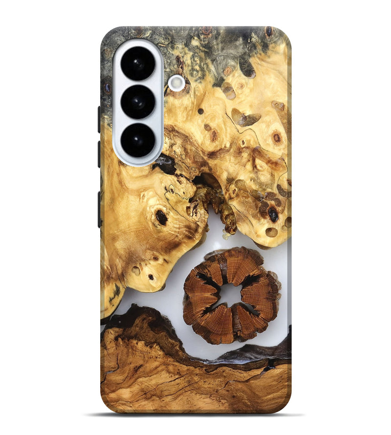 Galaxy S26 Plus Wood Live Edge Phone Case - Bryn (Clear, 823231)