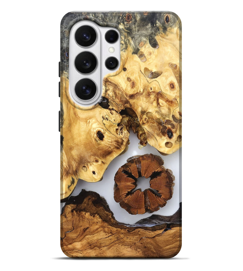 Galaxy S26 Ultra Wood Live Edge Phone Case - Bryn (Clear, 823231)