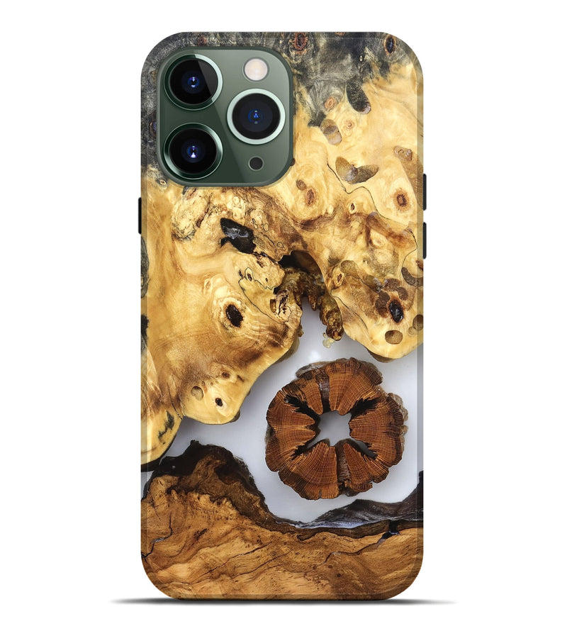 iPhone 13 Pro Max Wood Live Edge Phone Case - Bryn (Clear, 823231)