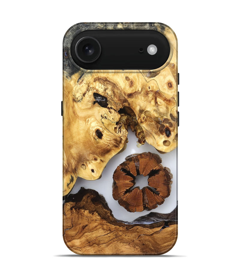 iPhone 17 Air Wood Live Edge Phone Case - Bryn (Clear, 823231)
