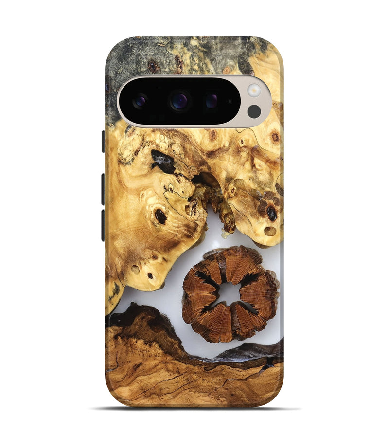 Pixel 10 Wood Live Edge Phone Case - Bryn (Clear, 823231)