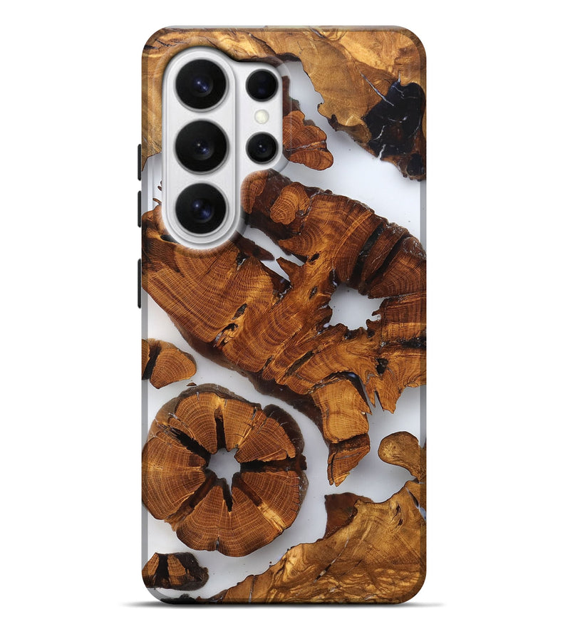 Galaxy S26 Ultra Wood Live Edge Phone Case - Shad (Clear, 823234)