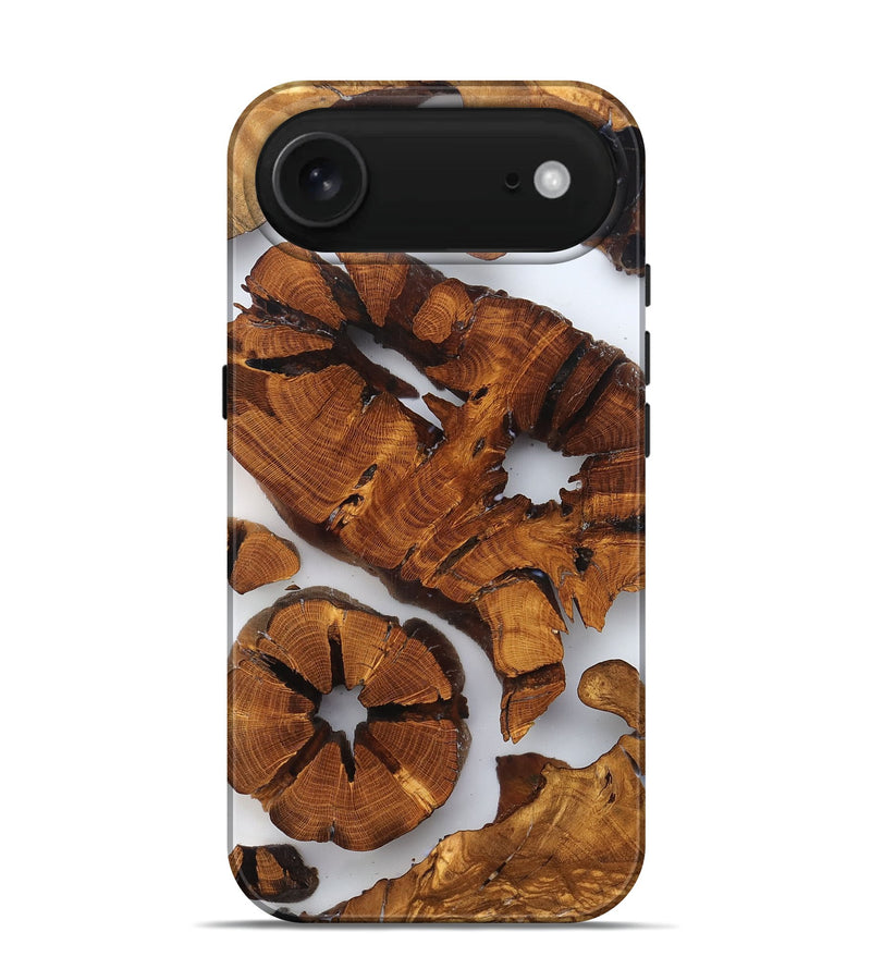 iPhone 17 Air Wood Live Edge Phone Case - Shad (Clear, 823234)