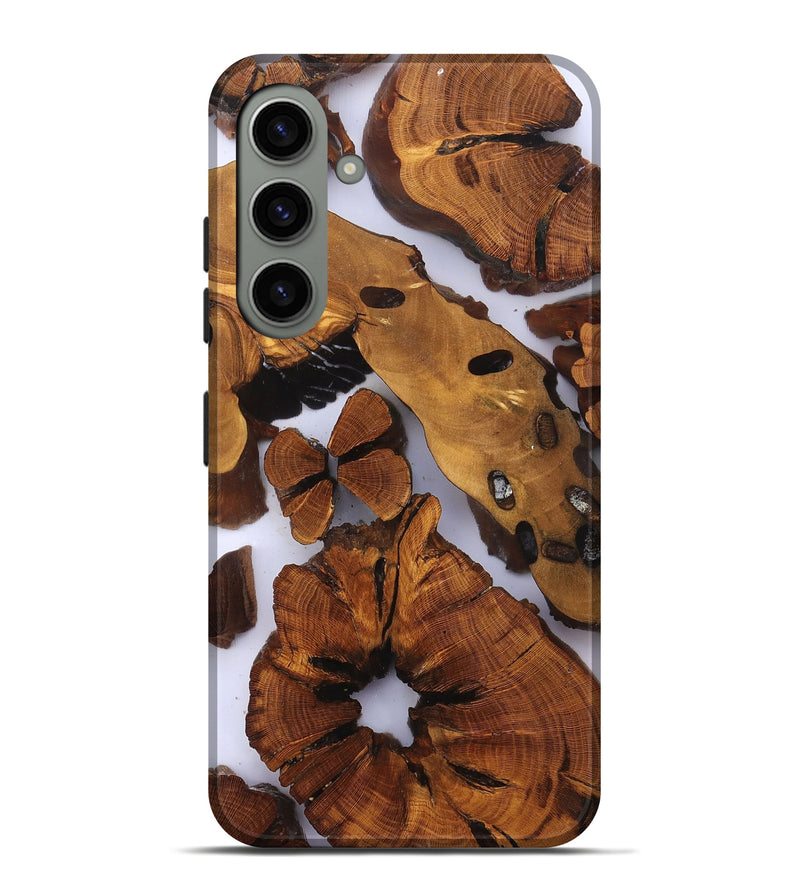 Galaxy S24 Plus Wood Live Edge Phone Case - Dirk (Clear, 823235)