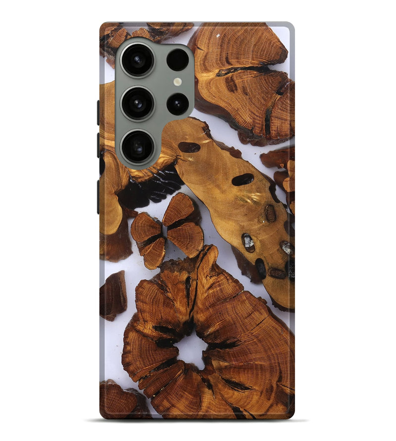 Galaxy S24 Ultra Wood Live Edge Phone Case - Dirk (Clear, 823235)