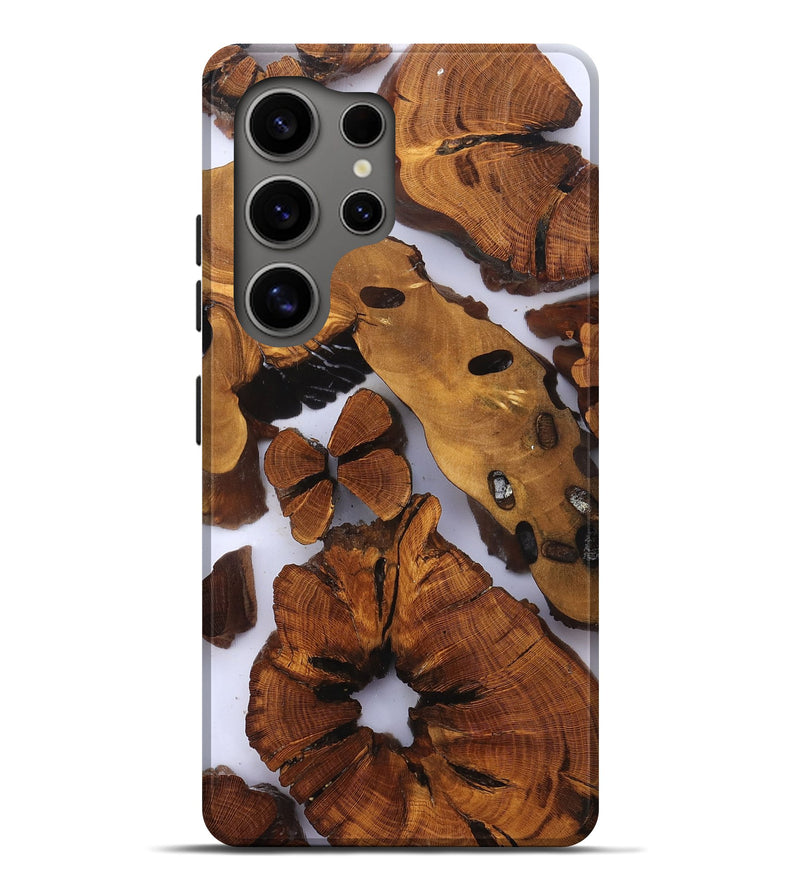 Galaxy S25 Ultra Wood Live Edge Phone Case - Dirk (Clear, 823235)