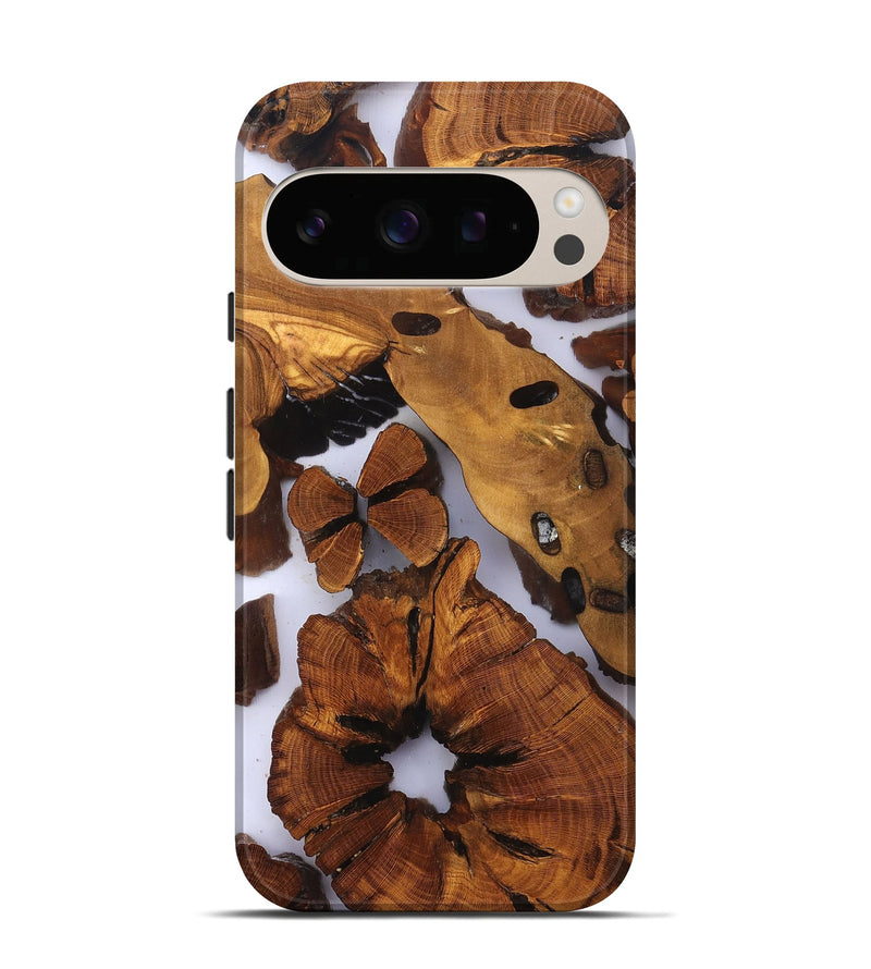 Pixel 10 Pro Wood Live Edge Phone Case - Dirk (Clear, 823235)