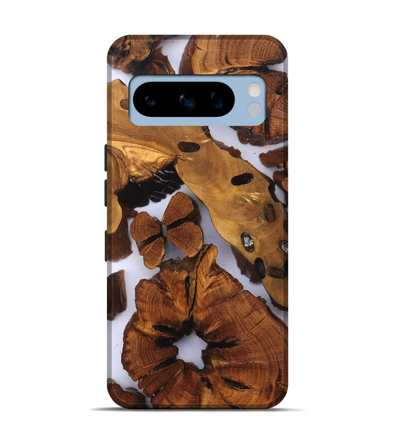 Pixel 8 Pro Wood Live Edge Phone Case - Dirk (Clear, 823235)