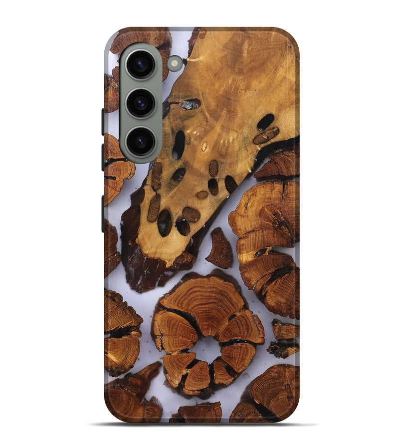 Galaxy S23 Plus Wood Live Edge Phone Case - Jalisa (Clear, 823236)