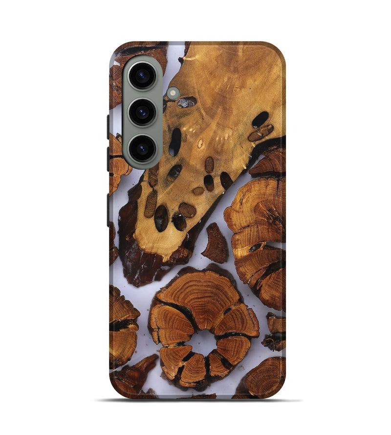 Galaxy S24 Wood Live Edge Phone Case - Jalisa (Clear, 823236)