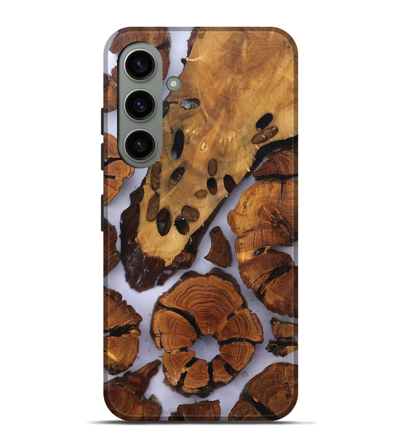 Galaxy S24 Plus Wood Live Edge Phone Case - Jalisa (Clear, 823236)