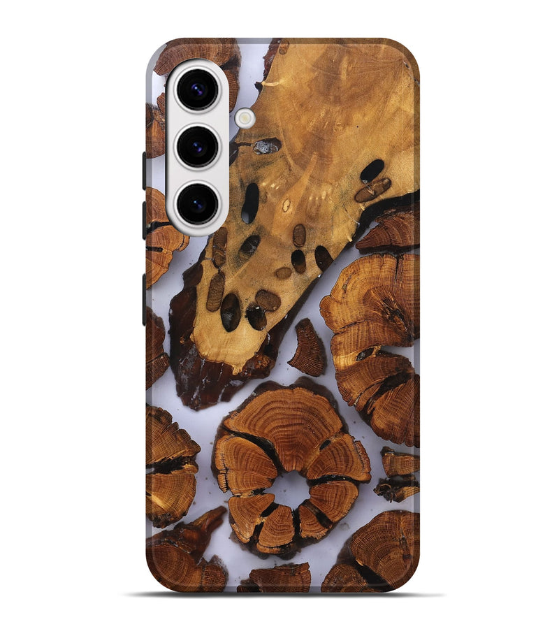 Galaxy S25 Plus Wood Live Edge Phone Case - Jalisa (Clear, 823236)