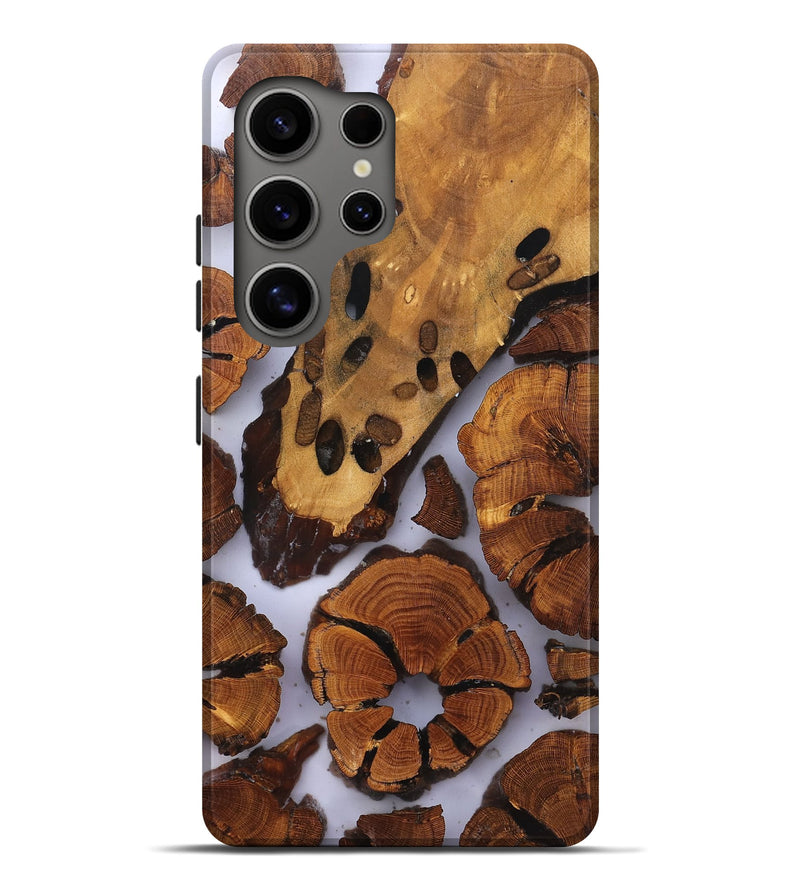 Galaxy S25 Ultra Wood Live Edge Phone Case - Jalisa (Clear, 823236)